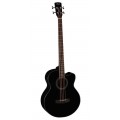 Cort Sjb5F-Bkw Akustik Bas Gitar Elektro Akustik Kılıflı