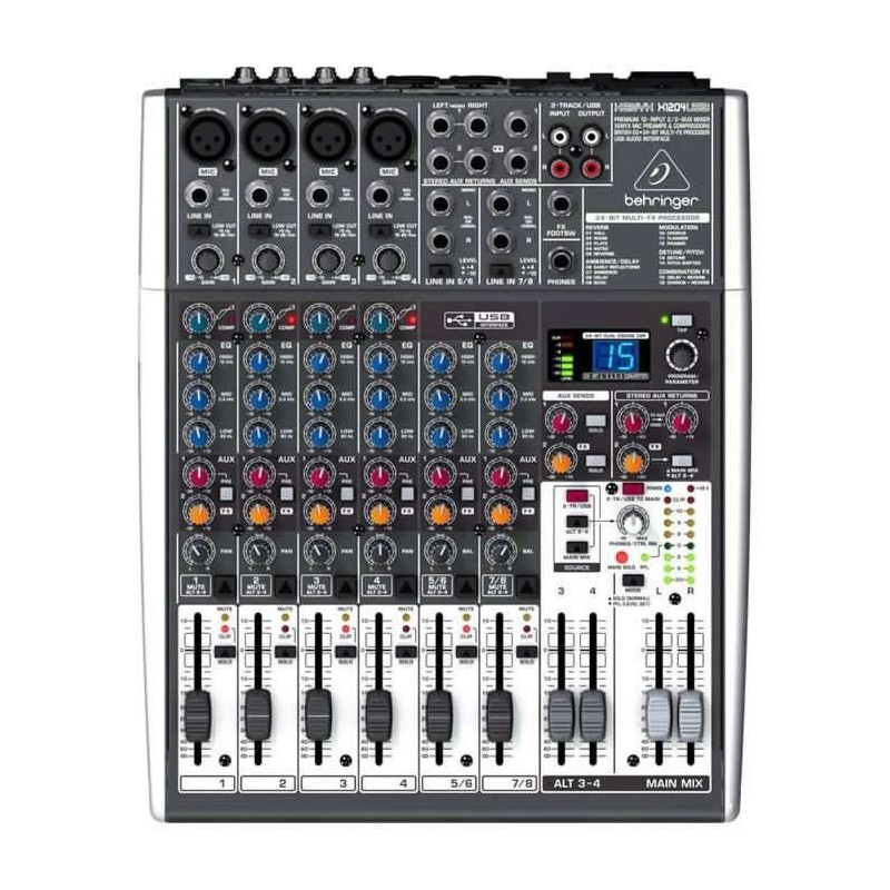 Behringer Xenyx X1204USB 12 Kanallı Deck Mikser