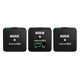 Rode Wireless GO II İki Kanal Kompakt Telsiz Mikrofon Sistemi + Kayıt