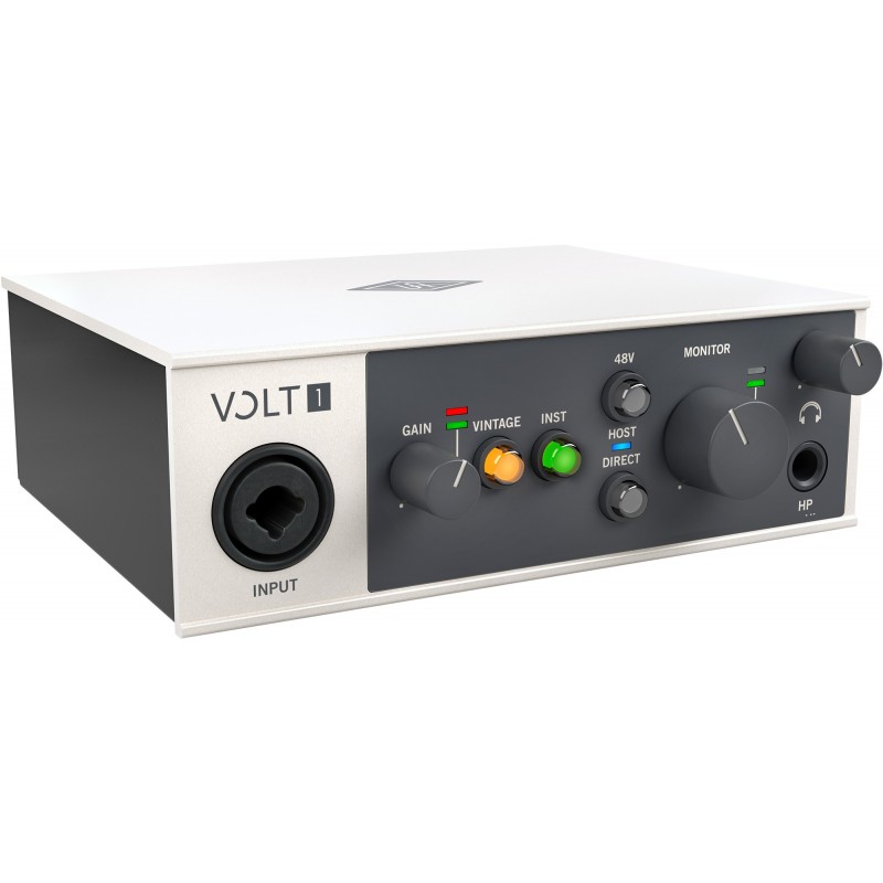 UNIVERSAL AUDIO Volt 1 Yeni nesil 24-bit / 192 kHz, 1-Giriş / 2-Çıkış, 610 MicPre Modellemeli, USB-C Ses Kartı