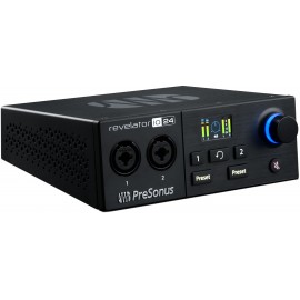 PRESONUS Revelator io24 Yeni nesil 2 Giriş / 4 Çıkış, Kayıt ve Streaming USB-C ses kartı
