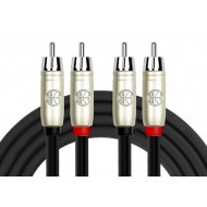 Kirlin AP-401PR-BK - 3 Metre RCA Ses Kablosu