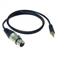 Klotz AU-MF0150 kabel XLR Dişi - mini Jack stereo