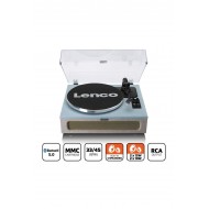 Lenco LS-440BUBG Kumaş Kaplı Bluetoothlu USB Bağlantılı Plak Çalar