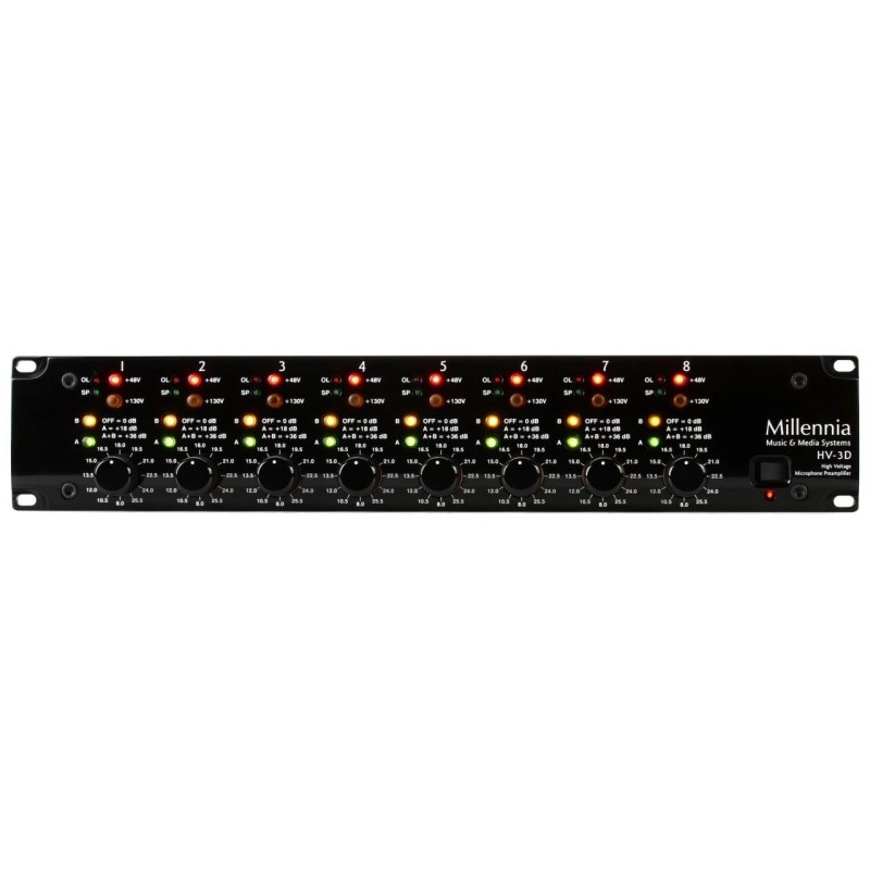 Millennia Music - Media HV-3D/8- 8 Kanal Mikrofon Preamplifikatörü