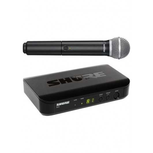 Shure BLX 24E/PG 58 Wireless Mikrofon Sistemi