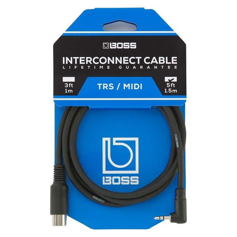 BOSS BMIDI-5-35 / 3,5mm TRS-MIDI Kablo